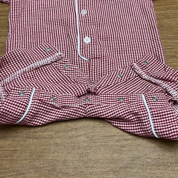 Petite Plume Baby Romper lightweight flannel size 0/3M - Picture 3 of 7